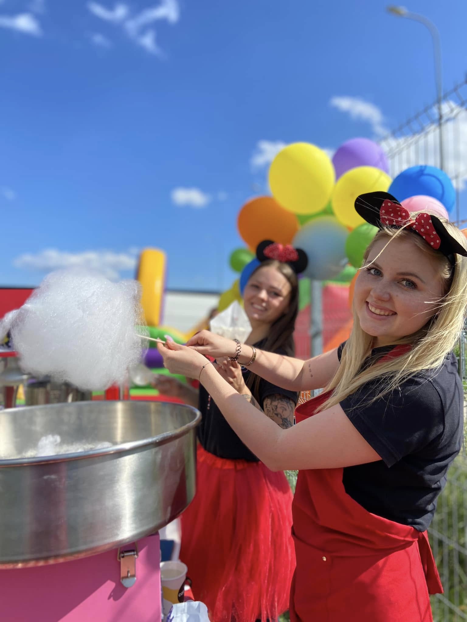 Wata cukrowa to klasyka dziecięcych wydarzeń.